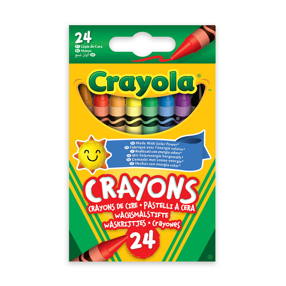 Crayola Jumbo Eco Crayons 24 pc