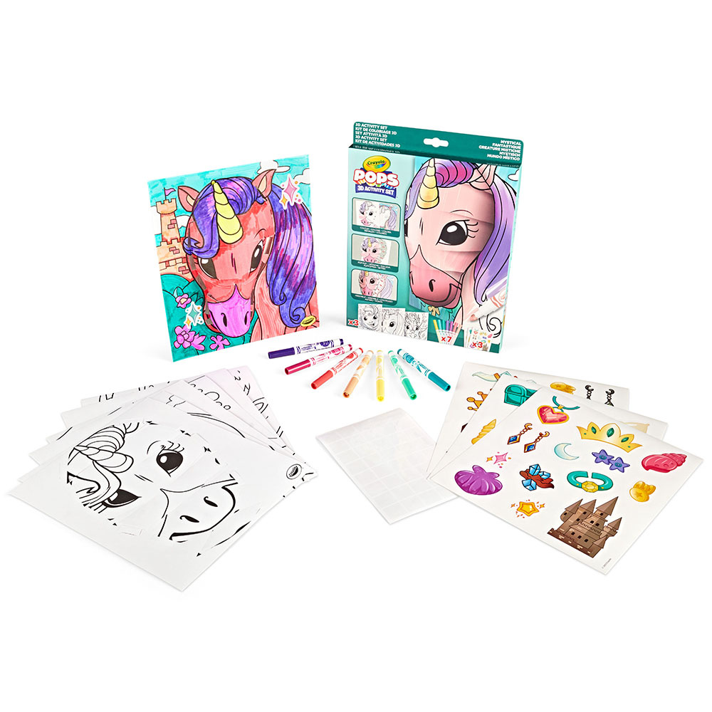 Crayola Pops 3D Unicorn