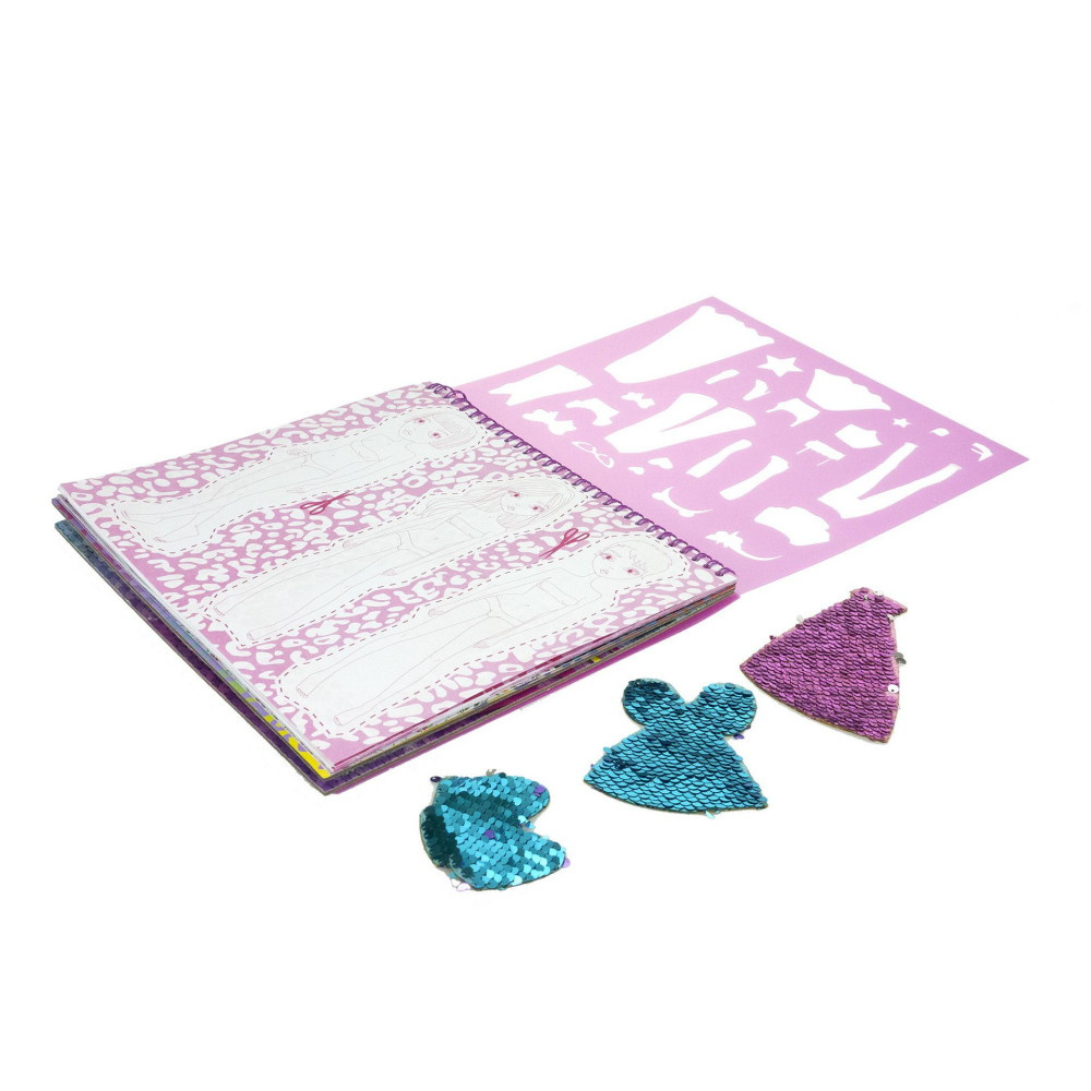 Girabrilla Fashion Sketchbook Suunnittelukirja