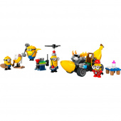 LEGO - Minionit ja banaaniauto LEGO - Minionit ja banaaniauto
