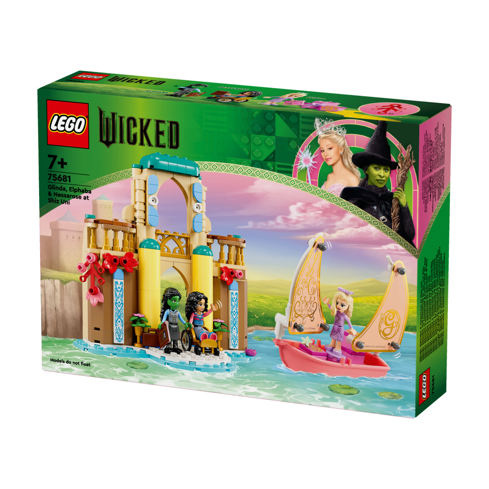 LEGO Wicked - Glinda, Elphaba ja Nessarose Shizin yliopistossa