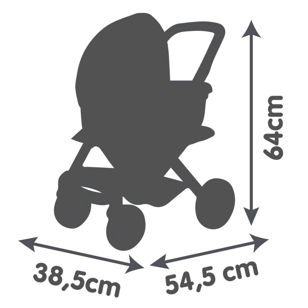 Maxi-Cosi 3-in-1 Nukkevaunut Vaaleanpunainen