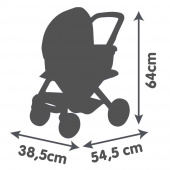 Maxi-Cosi 3-in-1 Nukkevaunut Vaaleanpunainen Maxi-Cosi 3-in-1 Nukkevaunut Vaaleanpunainen