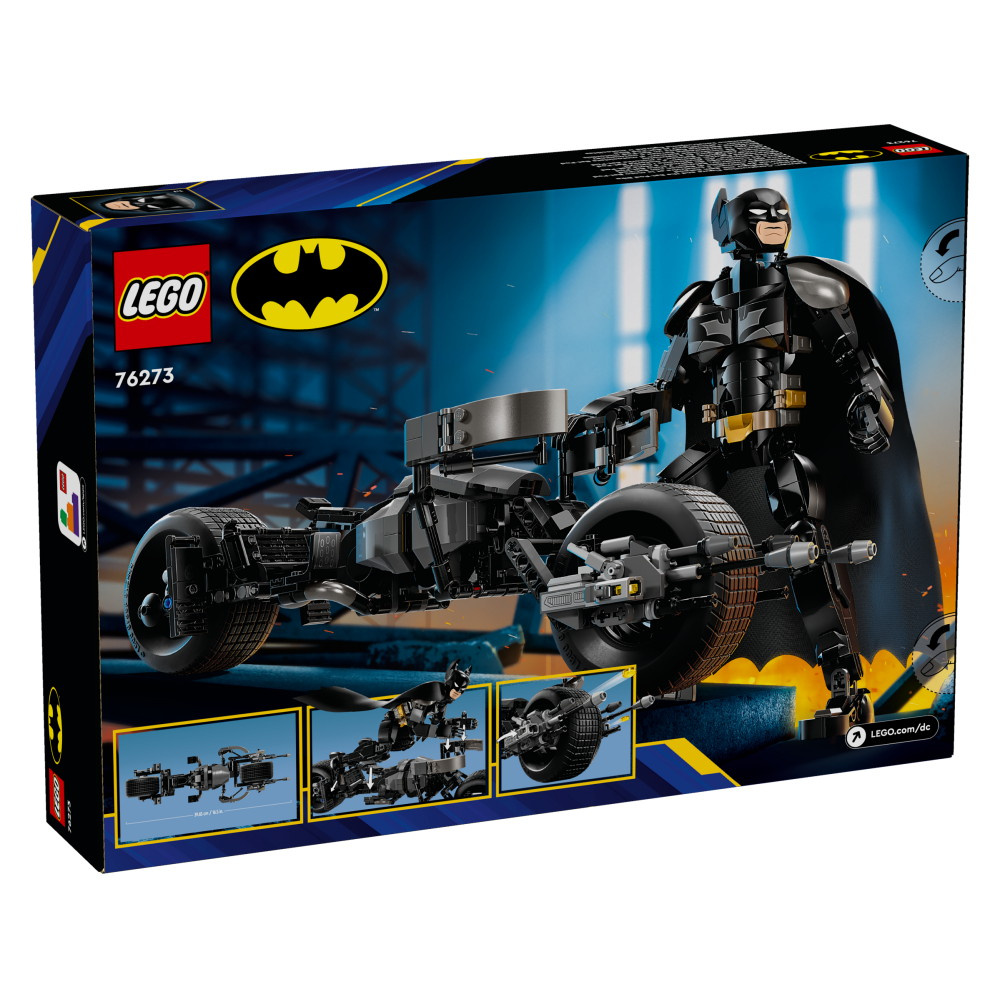 LEGO DC - Batman™ rakennushahmo ja Batpod-pyörä