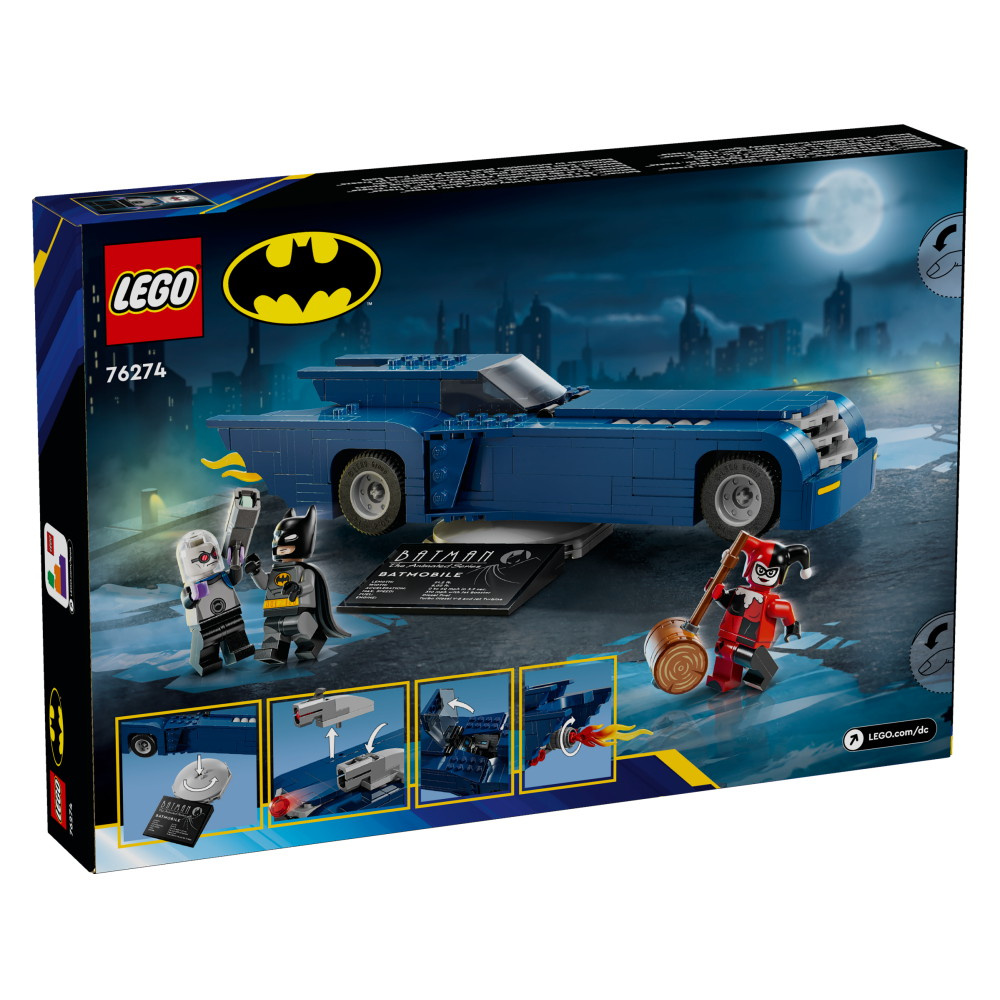 LEGO DC -Batman™ ja Batmobile™ vastaan Harley Quinn™ ja Mr. Freeze™