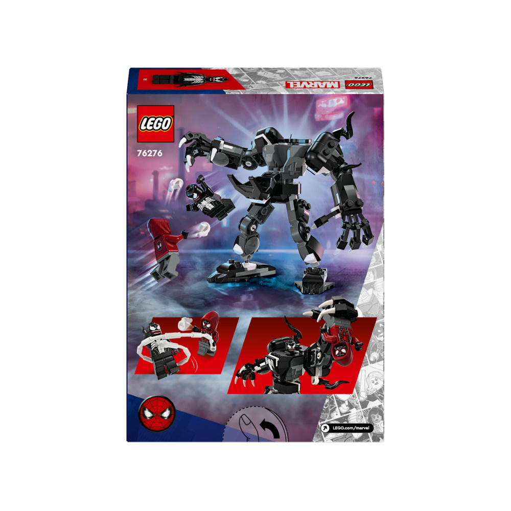 LEGO Marvel - Venomin robotti-asu taistelee Miles Moralesia vastaan