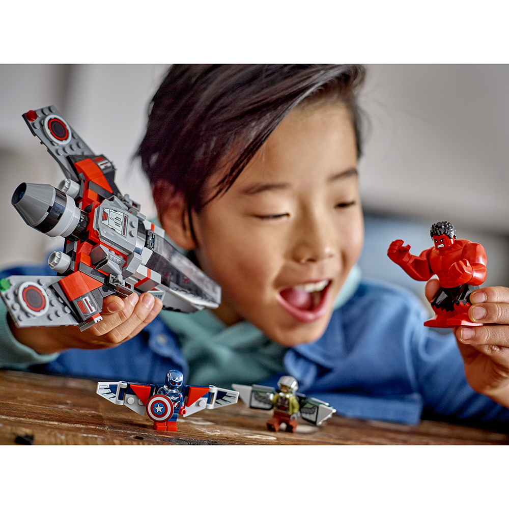 LEGO Marvel – Captain America vastaan Red Hulk