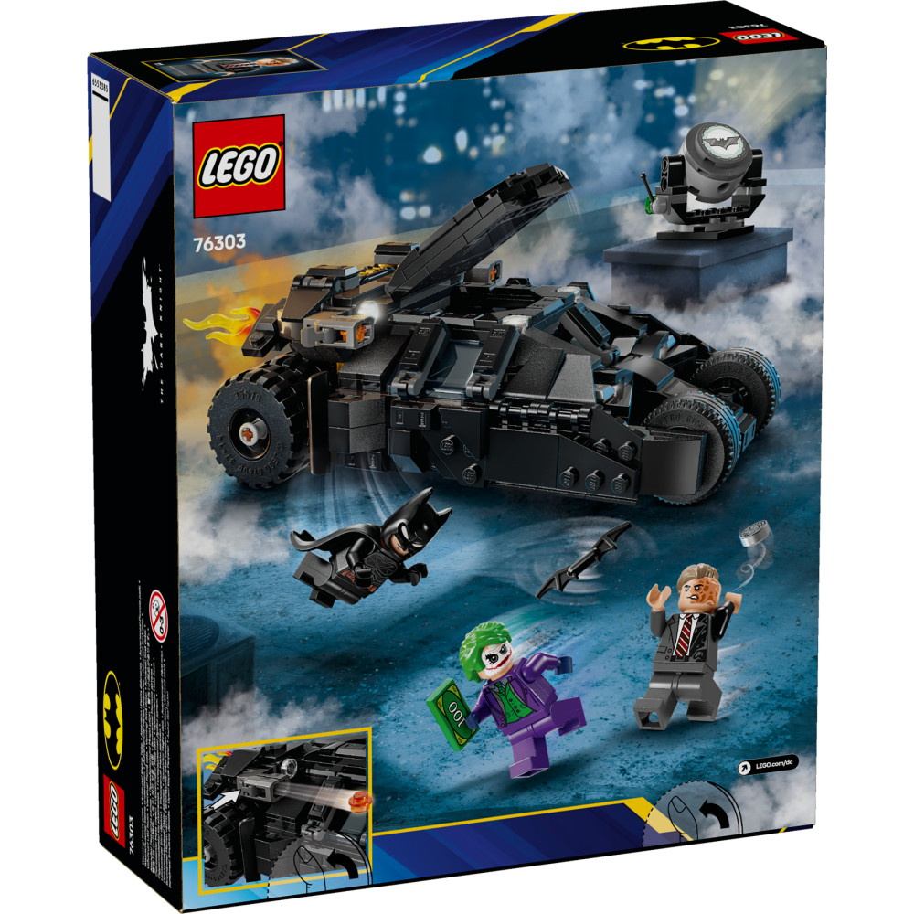 LEGO Super Heroes DC - Batmanin Tumbler vastaan Two-Face & Jokeri