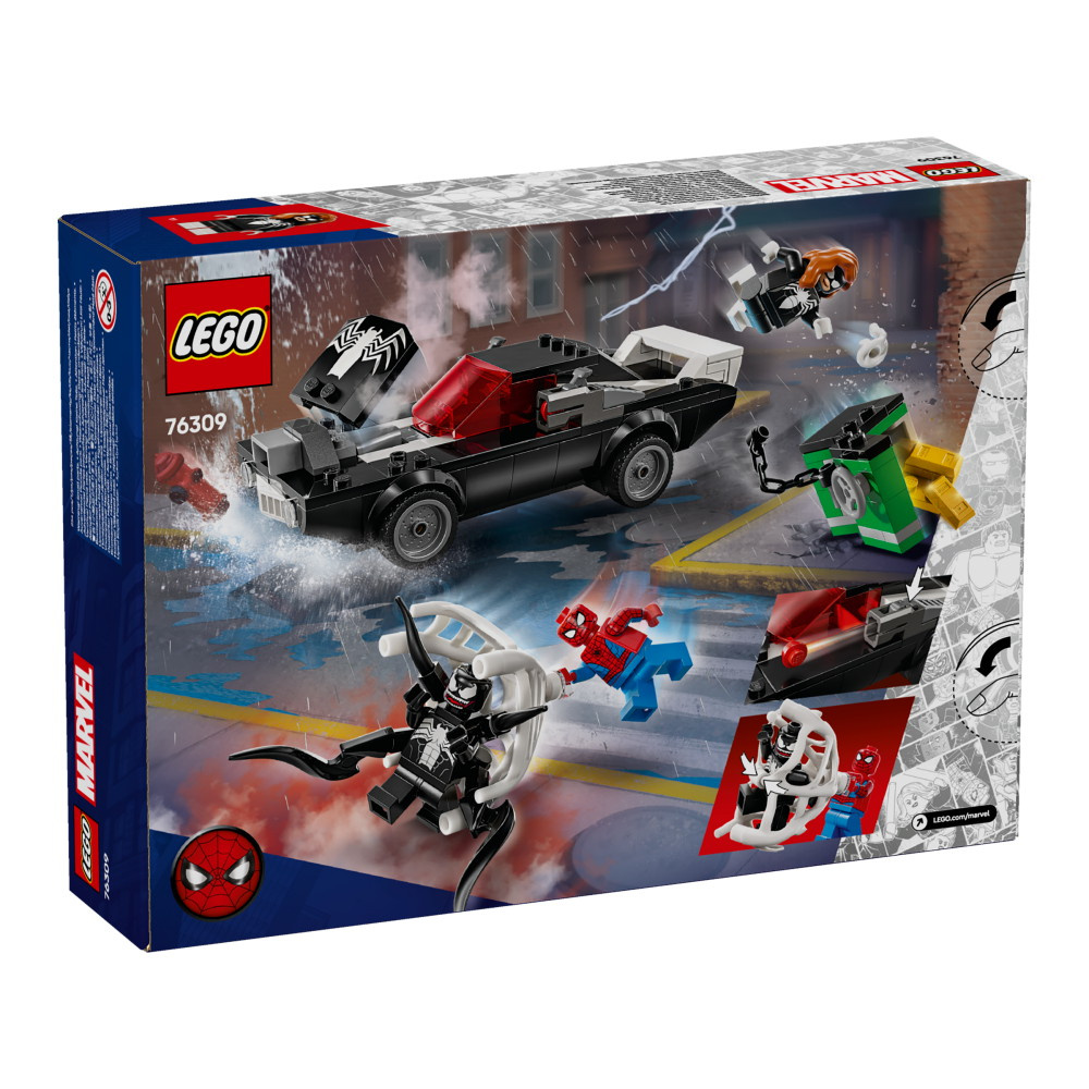 LEGO Marvel - Spider-Man vastaan Venom-muskeliauto