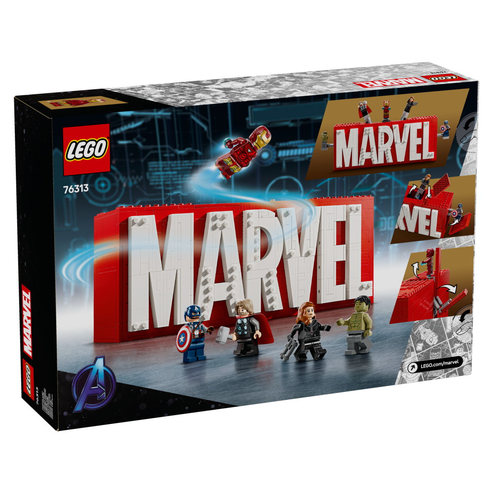 LEGO Marvel - MARVEL-logo ja minihahmot