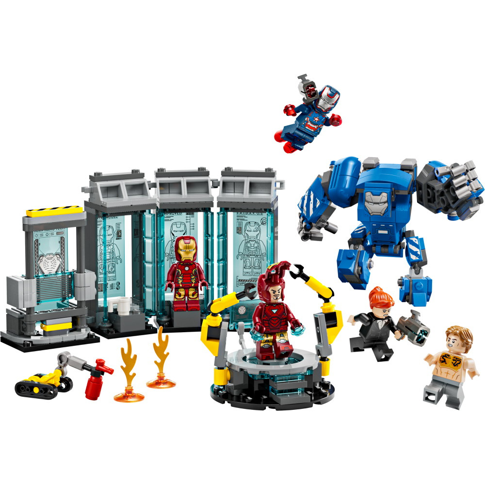 LEGO Marvel – Iron Manin laboratorio: haarniskoiden sali