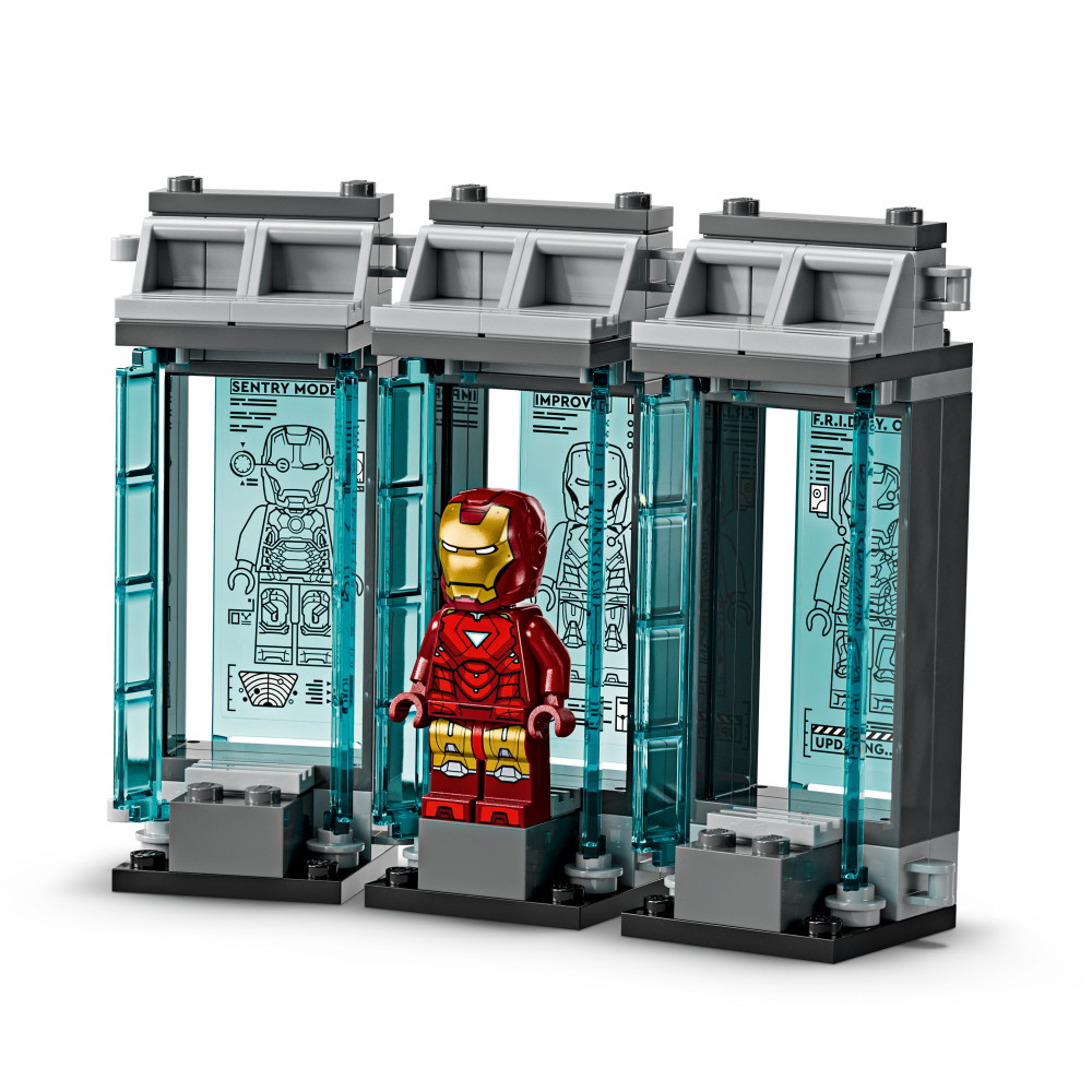 LEGO Marvel – Iron Manin laboratorio: haarniskoiden sali