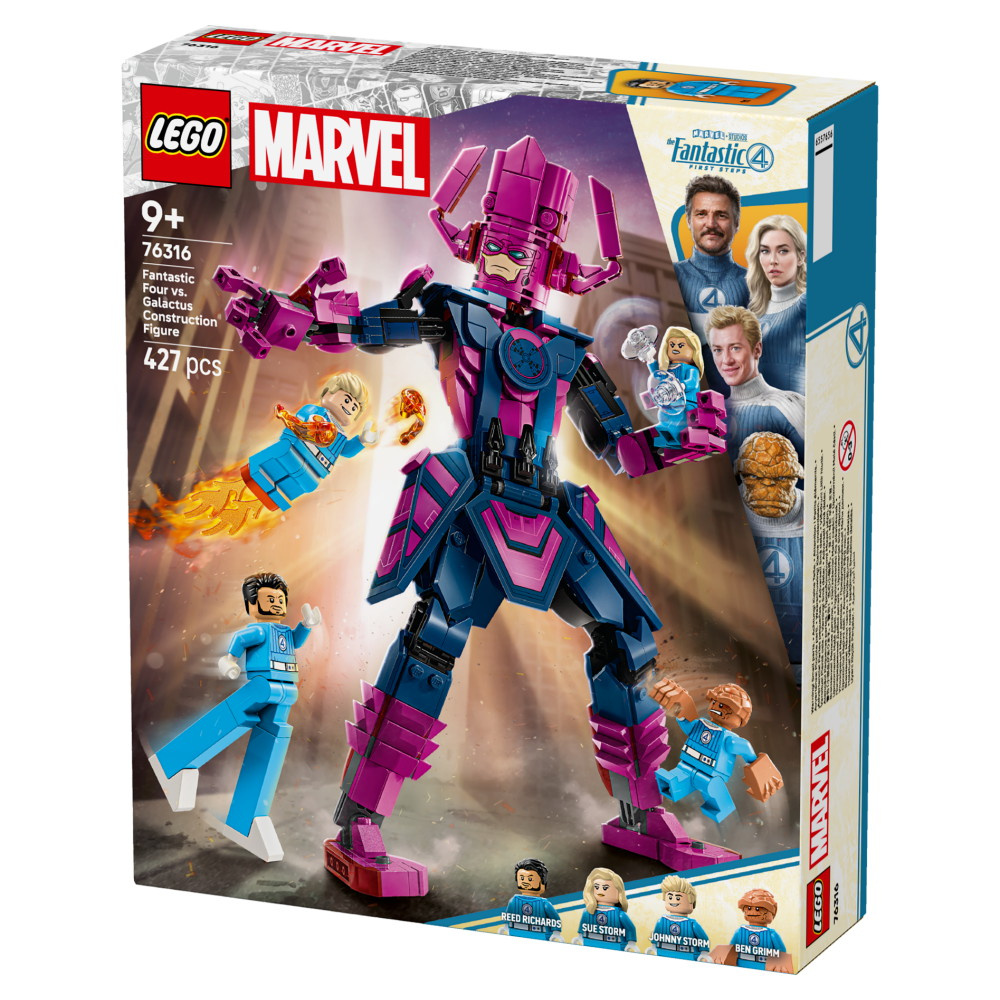 LEGO Marvel - Ihmeneloset vastaan Galactus-rakennushahmo