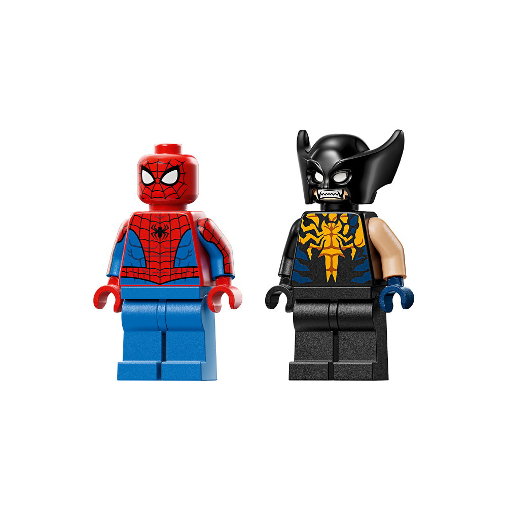 LEGO Marvel - Spider-Manin Auto Vastaan Venomiksi Muuttunut Wolverine
