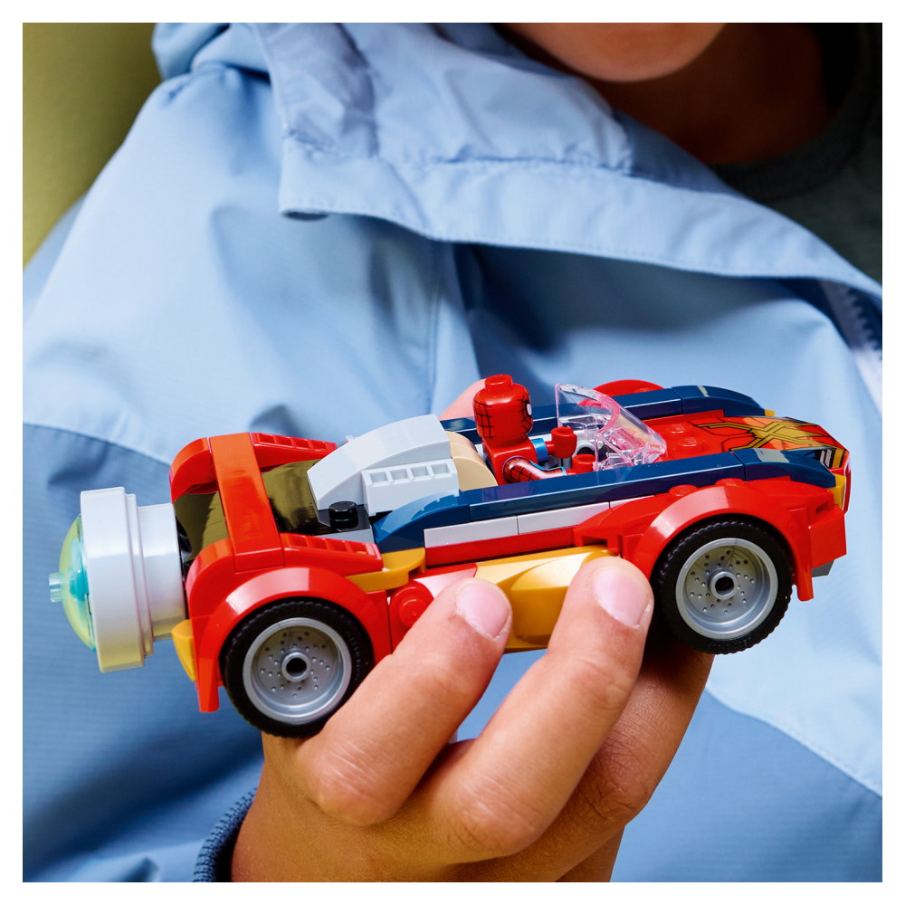 LEGO Marvel - Spider-Manin Auto Vastaan Venomiksi Muuttunut Wolverine