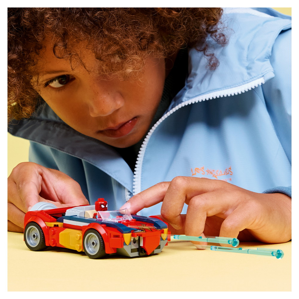 LEGO Marvel - Spider-Manin Auto Vastaan Venomiksi Muuttunut Wolverine