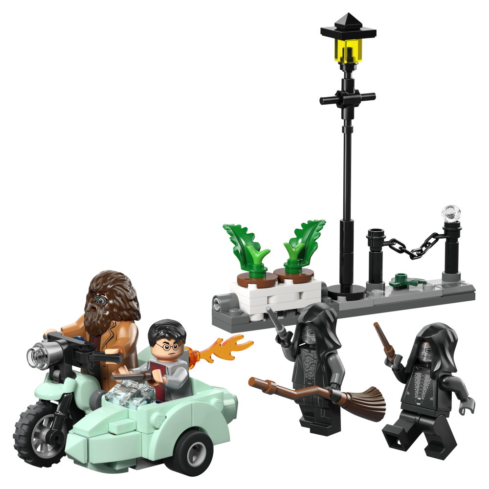 LEGO Harry Potter - Hagrid Ja Harry Pakenevat Likusteritieltä