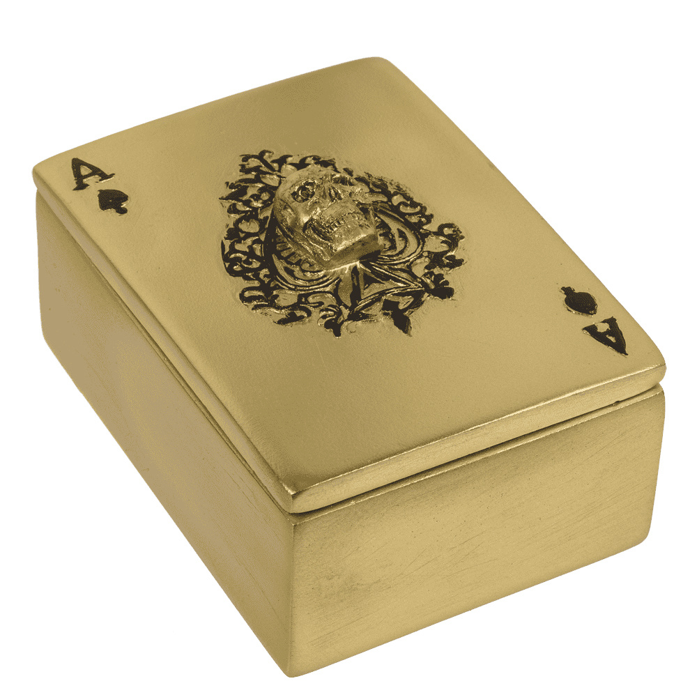Storage box for playing cards - Skull