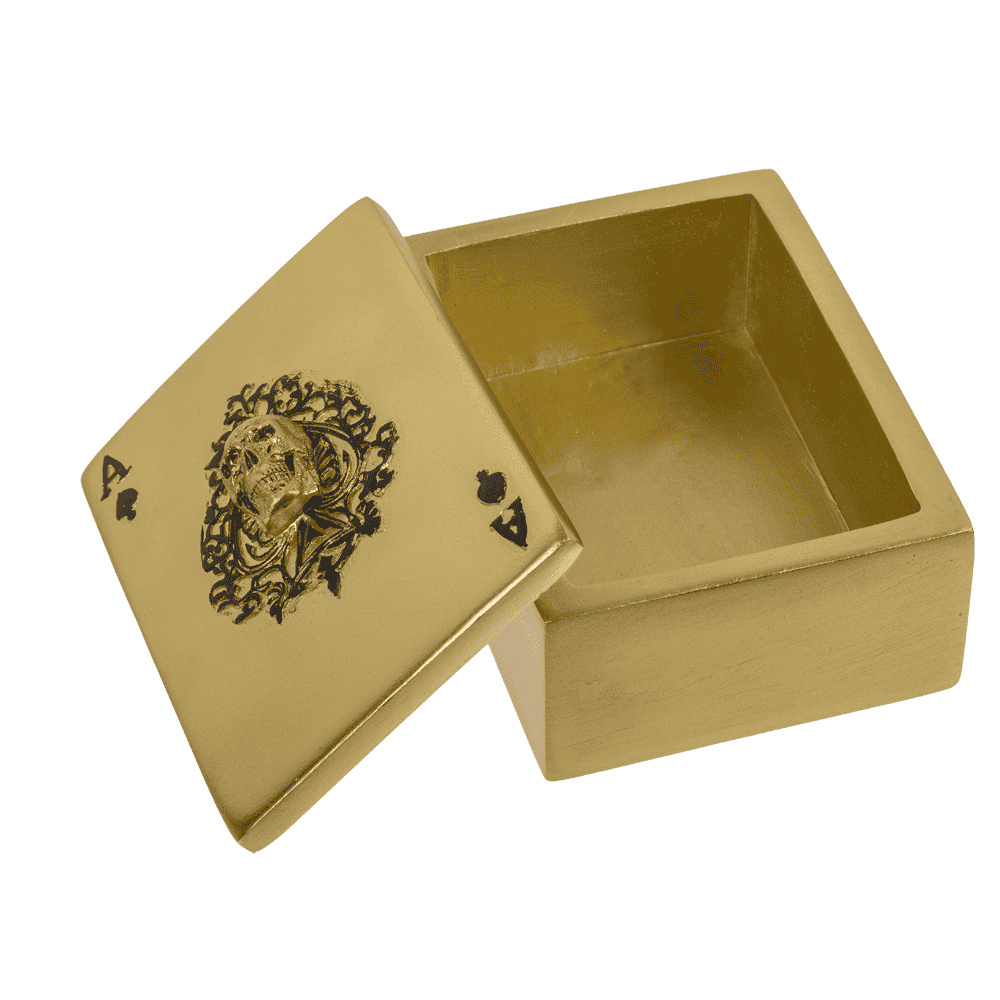 Storage box for playing cards - Skull