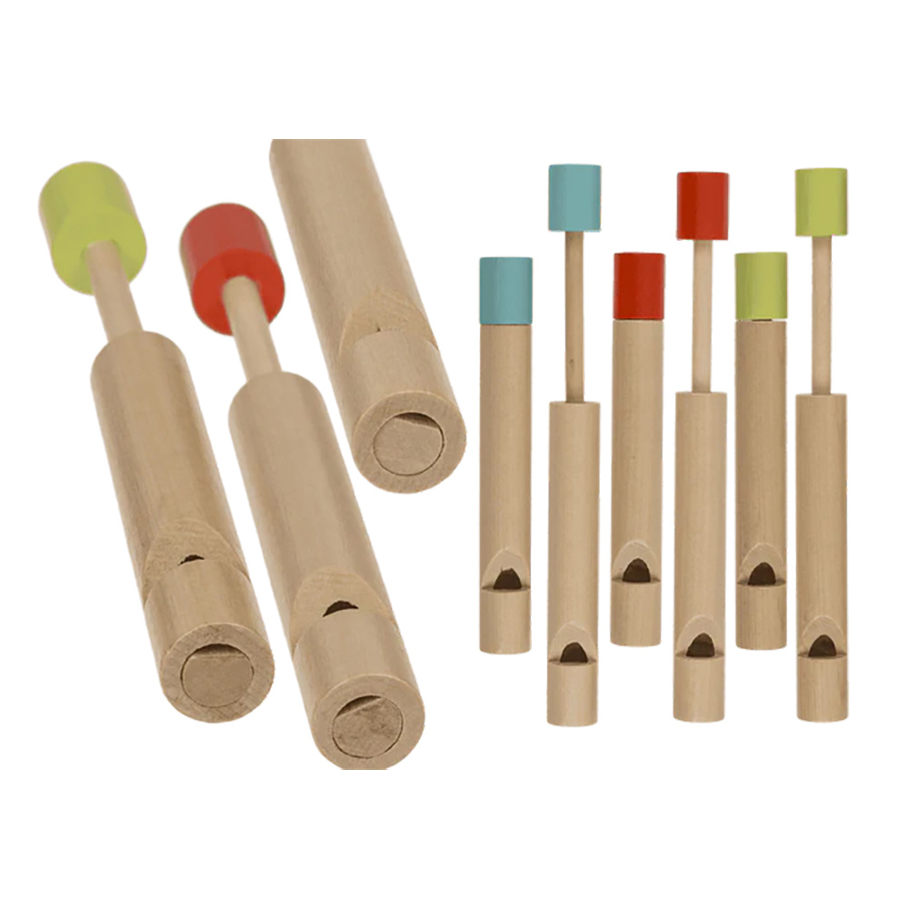 Wooden slide whistle