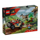 LEGO Jurassic World - Raptor ja pako maastoautolla LEGO Jurassic World - Raptor ja pako maastoautolla