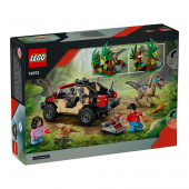 LEGO Jurassic World - Raptor ja pako maastoautolla LEGO Jurassic World - Raptor ja pako maastoautolla