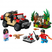 LEGO Jurassic World - Raptor ja pako maastoautolla LEGO Jurassic World - Raptor ja pako maastoautolla