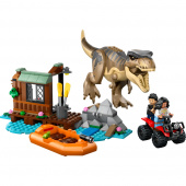 LEGO Jurassic World - T. rex ja pako joella LEGO Jurassic World - T. rex ja pako joella