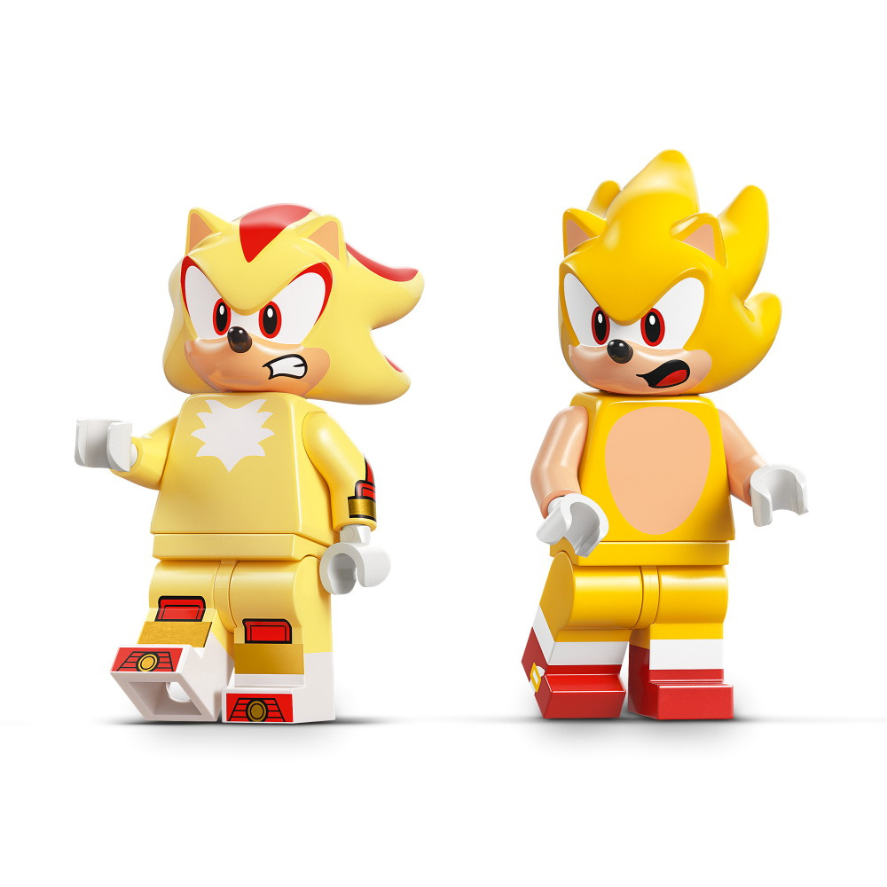 LEGO Sonic - Super Shadow vs Biolizard