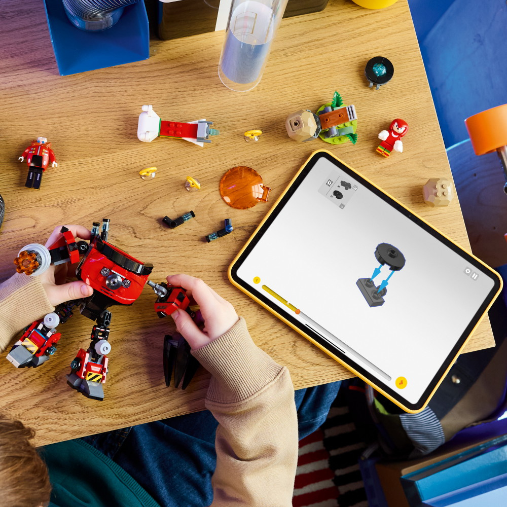 LEGO Sonic - Knuckles vastaan Dr. Eggman ja Egg Crusher ‑robotti