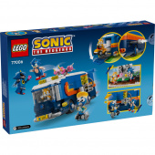 LEGO Sonic - Sonic-tiimin liikkuva komentokeskus LEGO Sonic - Sonic-tiimin liikkuva komentokeskus
