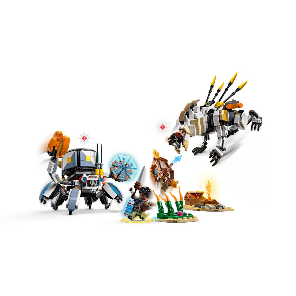 LEGO Horizon - Aloy ja Varl vastaan Kilpikipittäjä ja Sahahammas