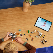 LEGO Horizon - Aloy ja Varl vastaan Kilpikipittäjä ja Sahahammas LEGO Horizon - Aloy ja Varl vastaan Kilpikipittäjä ja Sahahammas
