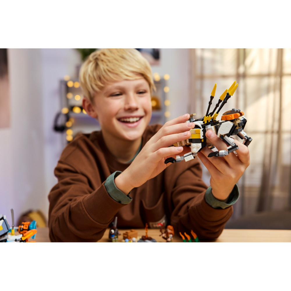 LEGO Horizon - Aloy ja Varl vastaan Kilpikipittäjä ja Sahahammas