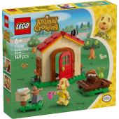 LEGO Animal Crossing - Goldie kodikkaassa talossaan LEGO Animal Crossing - Goldie kodikkaassa talossaan