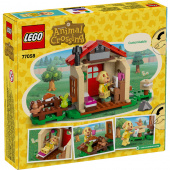 LEGO Animal Crossing - Goldie kodikkaassa talossaan LEGO Animal Crossing - Goldie kodikkaassa talossaan