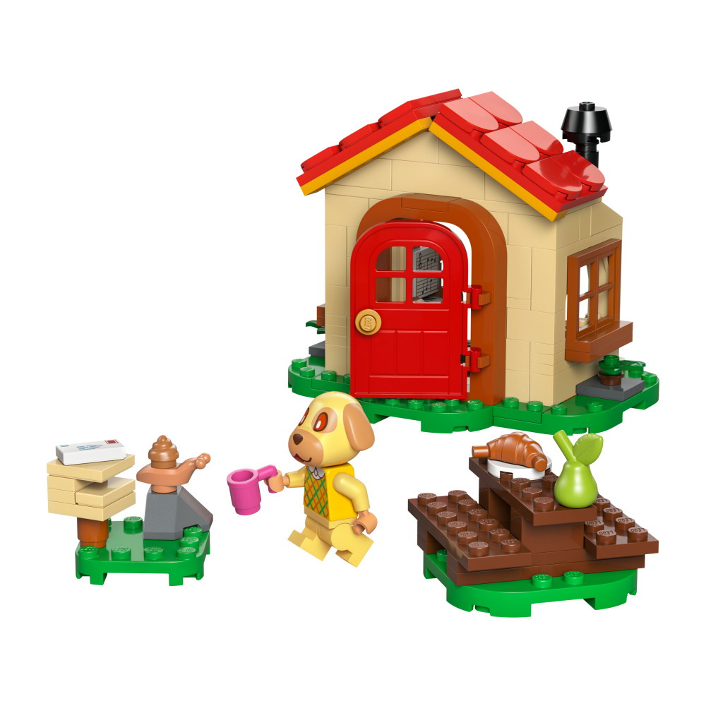 LEGO Animal Crossing - Goldie kodikkaassa talossaan