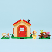 LEGO Animal Crossing - Goldie kodikkaassa talossaan LEGO Animal Crossing - Goldie kodikkaassa talossaan