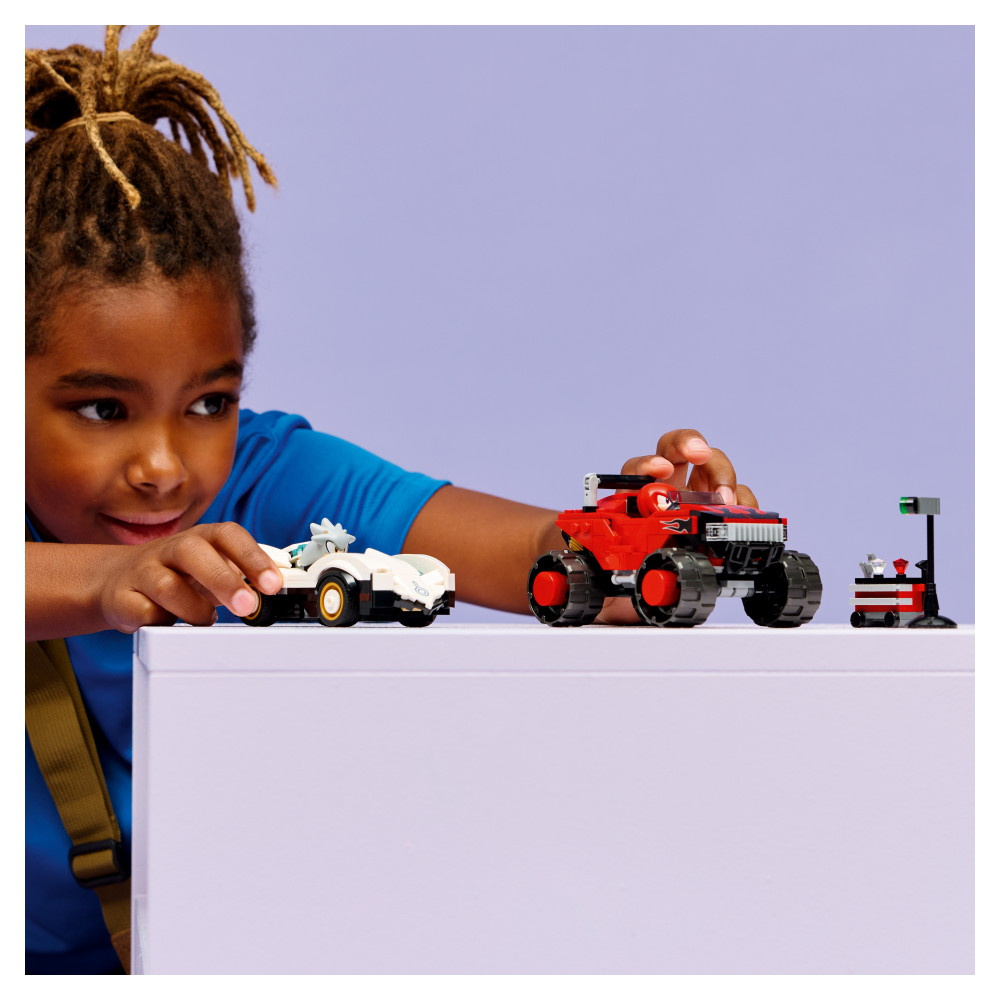 LEGO Sonic - Silverin Auto Vastaan Knucklesin Monsteriauto