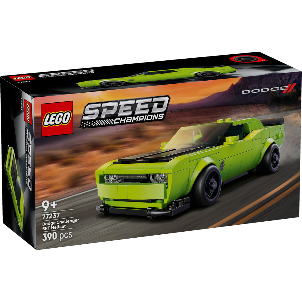 LEGO Speed Champions - Dodge Challenger SRT Hellcat ‑urheiluauto