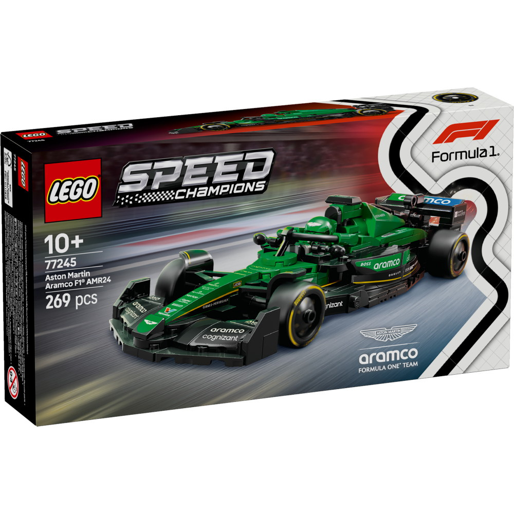 LEGO Speed Champions - Aston Martin Aramco F1 AMR24 kilpa-auto