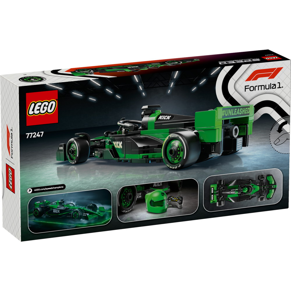 LEGO Speed Champions - KICK Sauber F1 Team C44 kilpa-auto