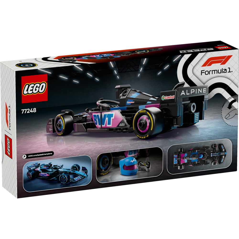 LEGO Speed Champions - BWT Alpine F1 Team A524 kilap-auto