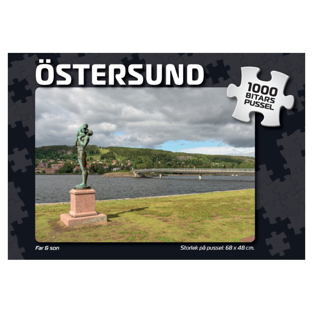 Palapeli: Östersund Far & son 1000 Palaa