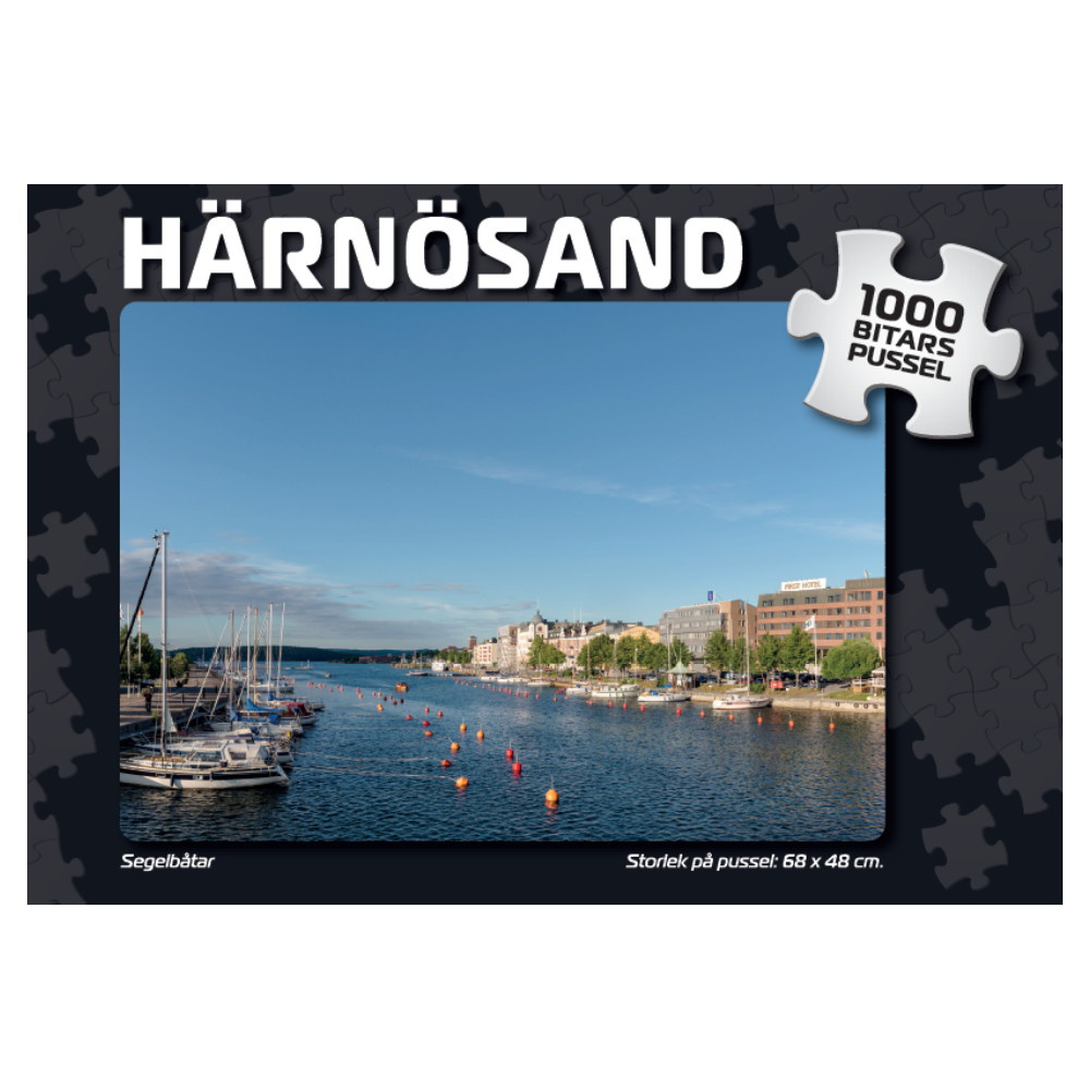 Palapeli: Härnösand Segelbåtar 1000 Palaa