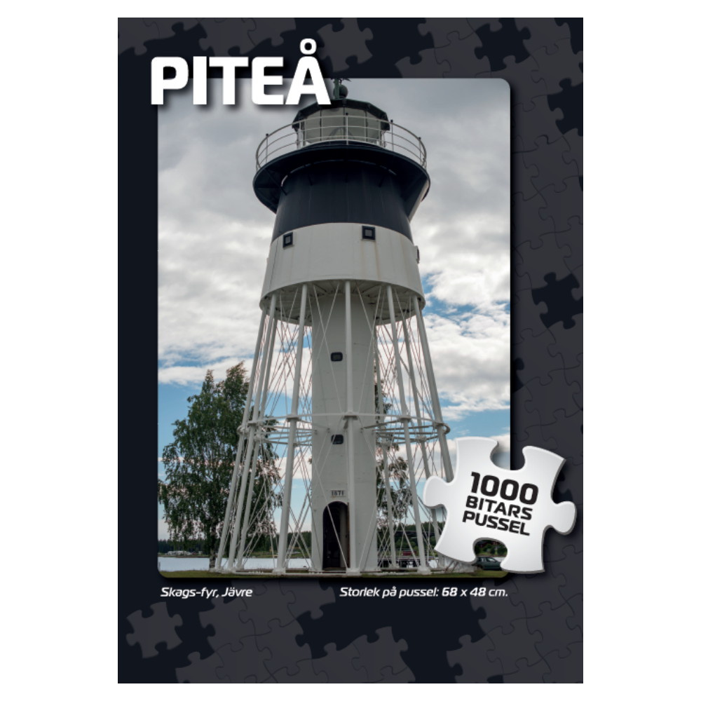 Palapeli: Piteå Skags-fyr, Jävre 1000 Palaa