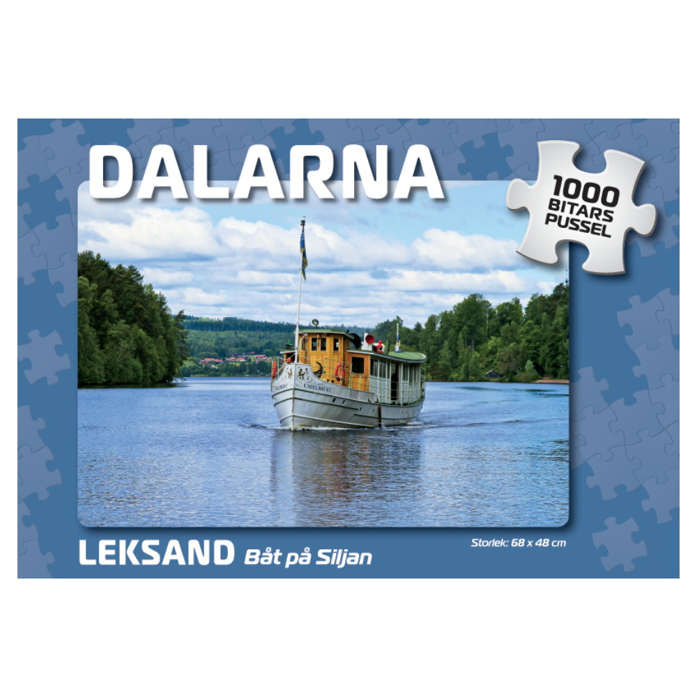 Palapeli: Leksand Båt på Siljan 1000 Palaa