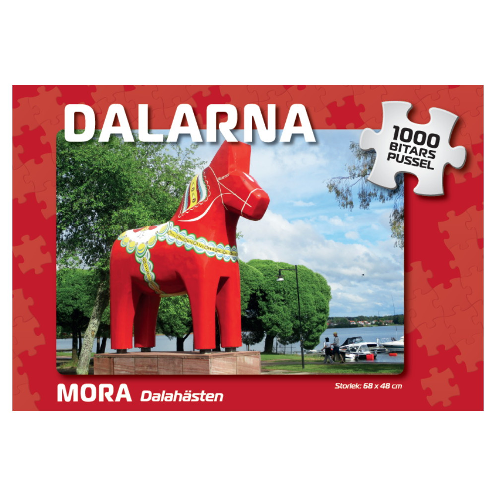 Palapeli: Mora Dalahästen 1000 Palaa
