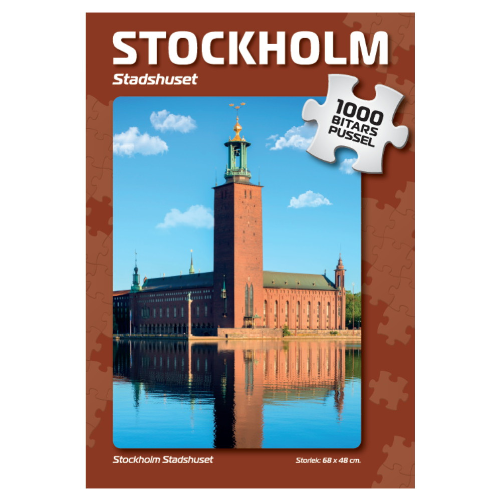 Palapeli: Stockholm Stadshuset 1000 Palaa