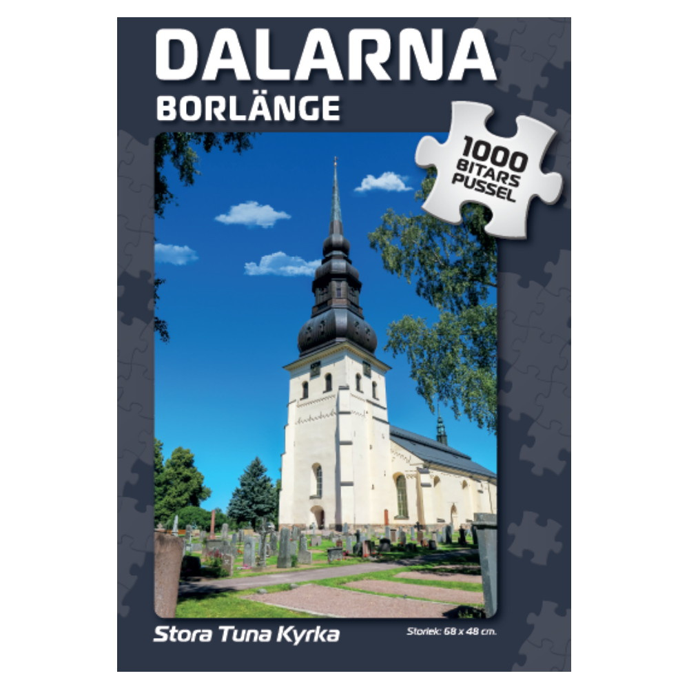 Palapeli: Borlänge Stora Tuna Kyrka 1000 Palaa
